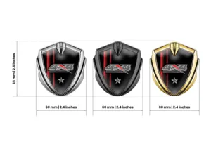 Metal Emblem Abzeichen Moderner Look Tuning Stil